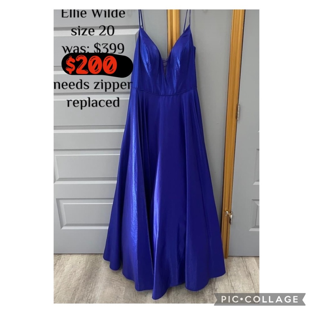 Blue Ellie Wilde NWT size 20